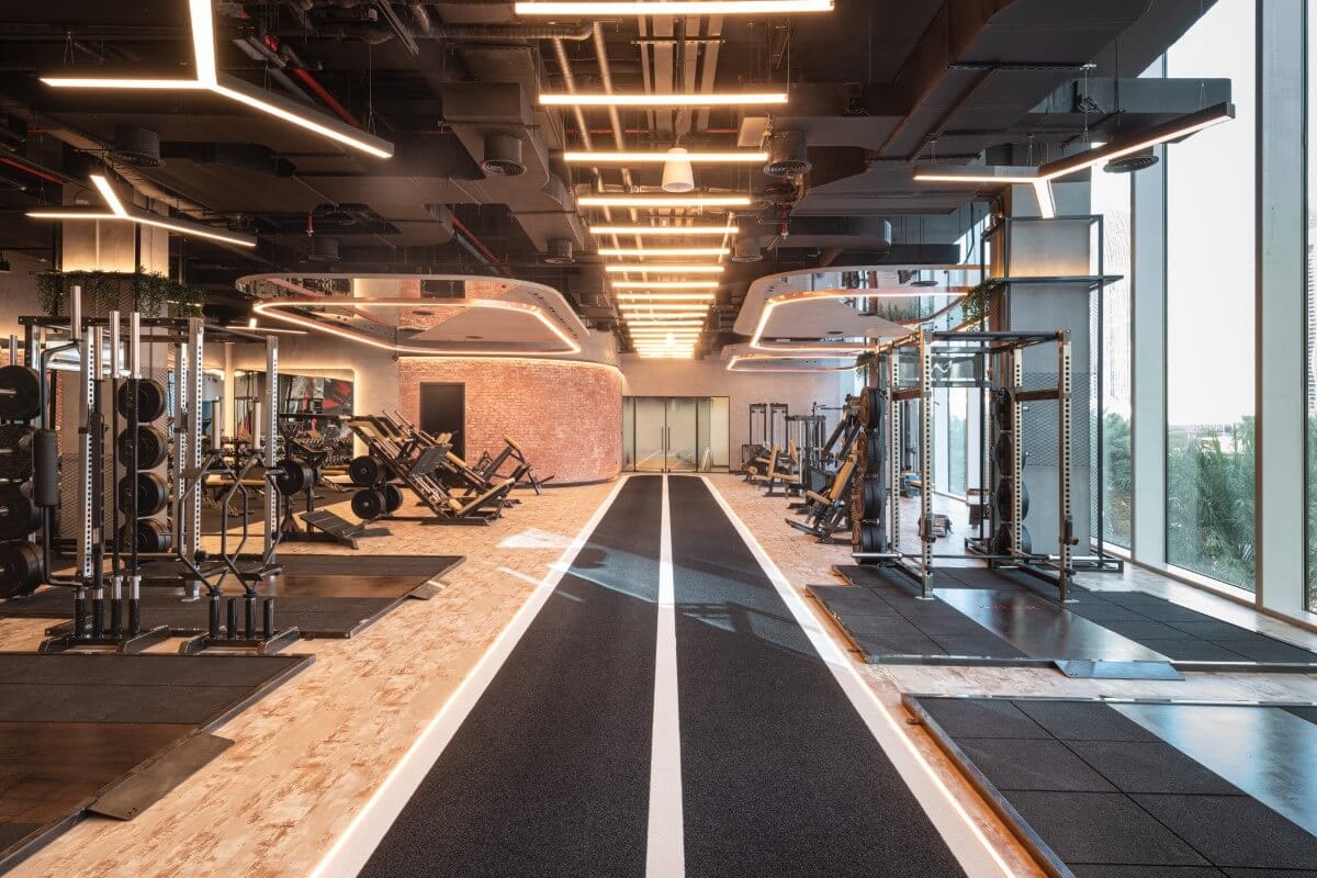 Roar Fitness Dubai studio interior training facility