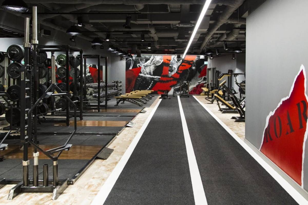 Functional training area at Roar Fitness City of London